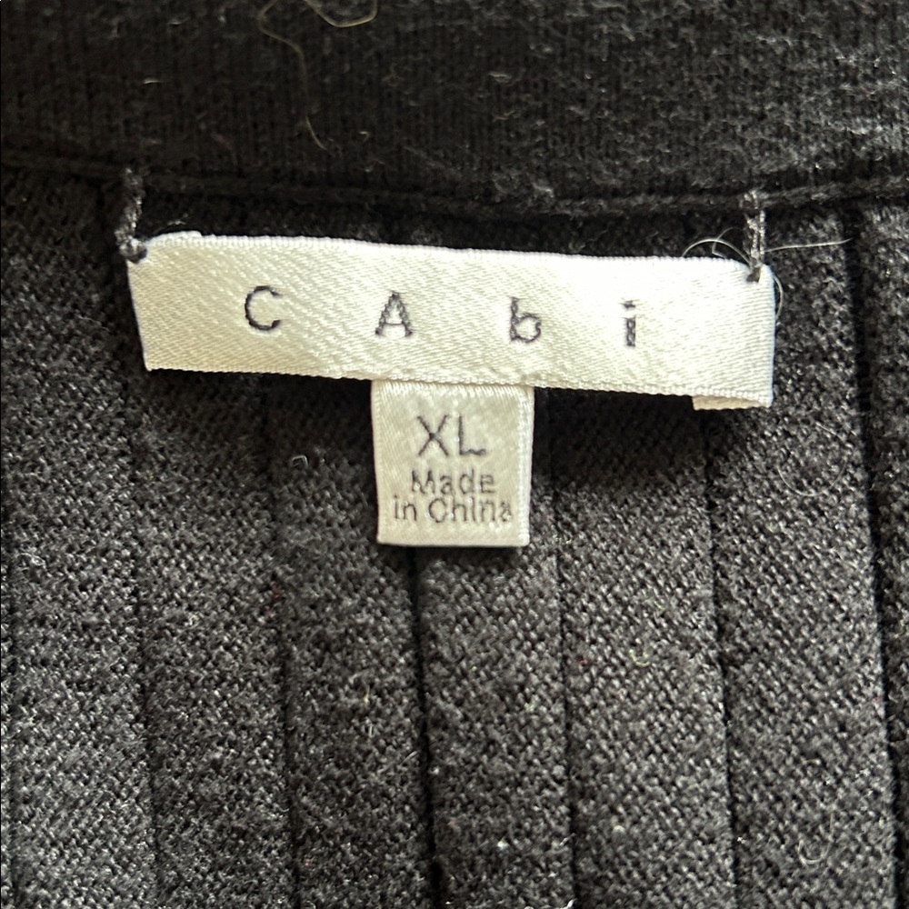 CAbi Vogue Dark Charcoal Knit Skirt Style Number 503 - Picture 3 of 4